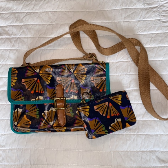 Fossil Handbags - Fossil crossbody bag with matching wallet/pouch